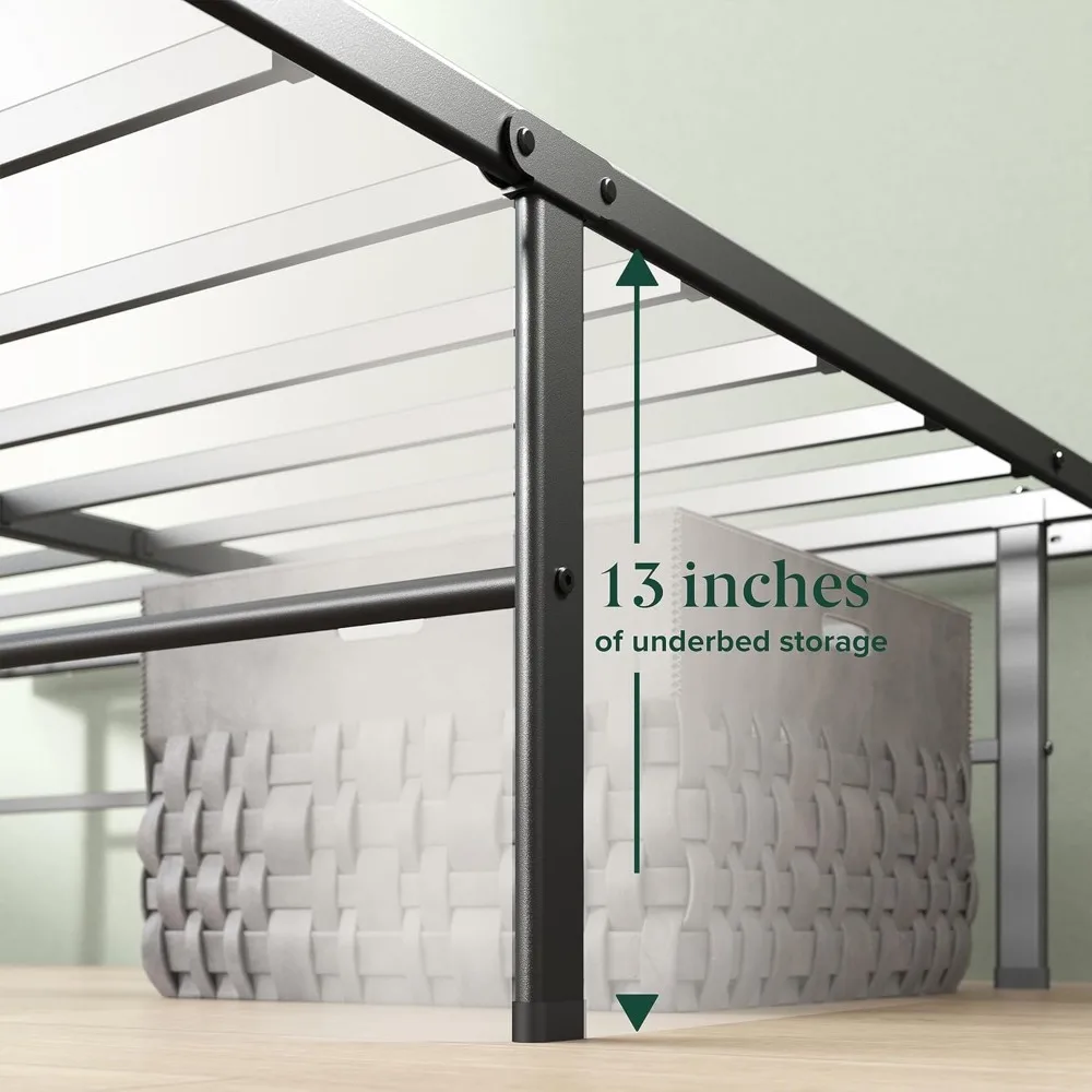 14in Easy Bed Frames, Sturdy Metal Beds Frame, No Box Spring Needed, Eco Friendly Packaging, Bed Frames 5