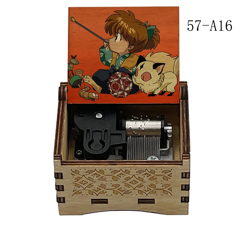Color Print To Love's End Futari No Kimochi From InuYasha Anime Music Box Mechanism Musical Wind Up Gift for Christmas New Year
