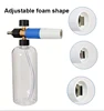 High pressure PA car wash foam pot accessories Quick plug transparent fan-shaped snowflake pure copper core foam sprayer 3