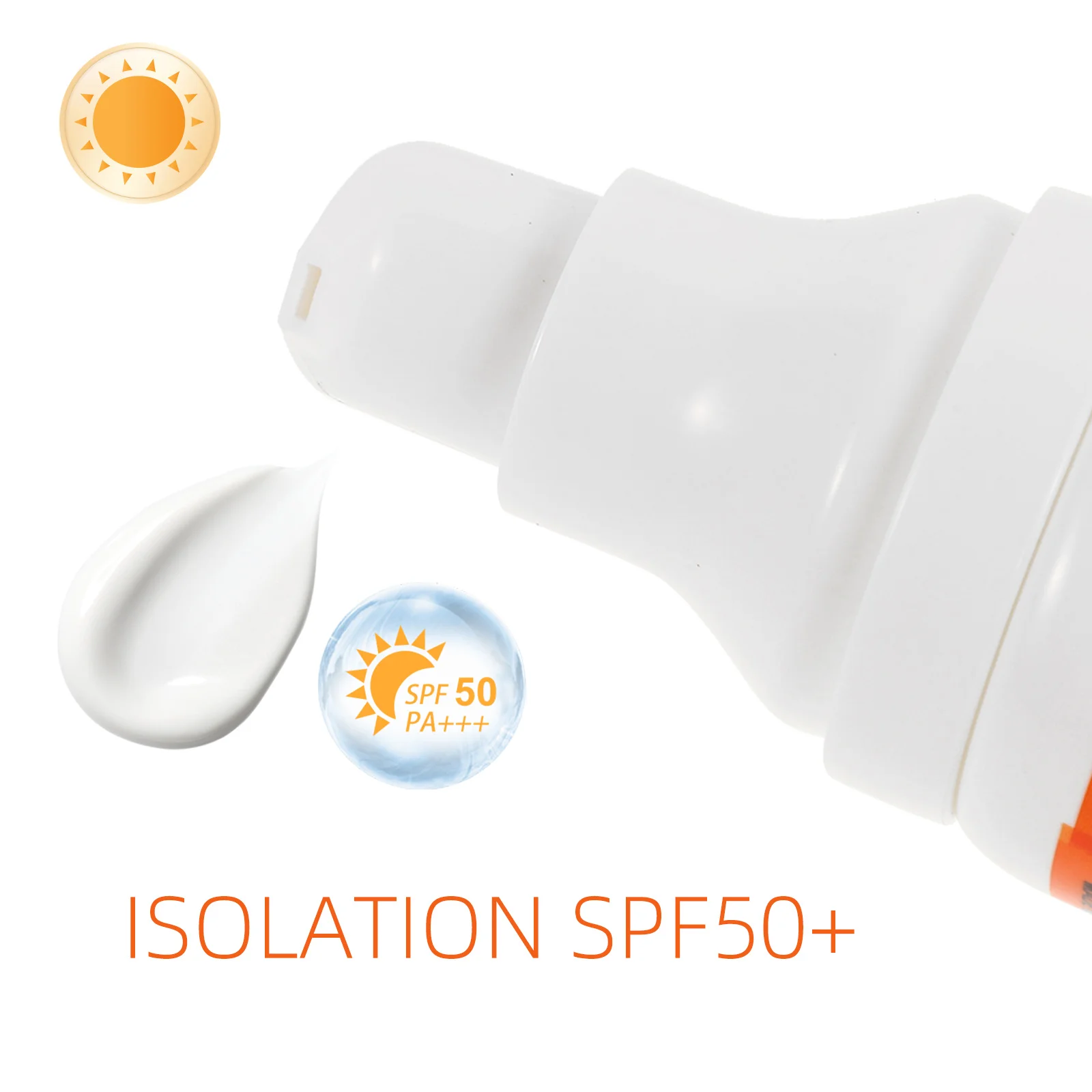 كريم وقاية من الشمس SPF50+ واقي للوجه، رذاذ ملون،...