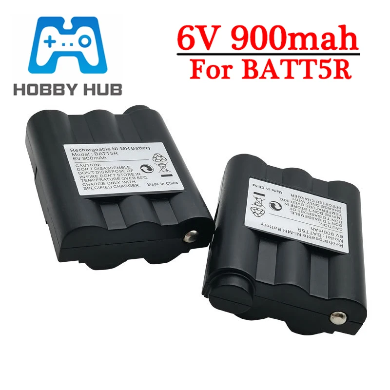 Walkie Talkie Battery 6V 900mAh for Midland G7, Midland G9, Midland GXT series GXT600, GXT635, GXT650 BATT-5R BATT5R AVP7GXT