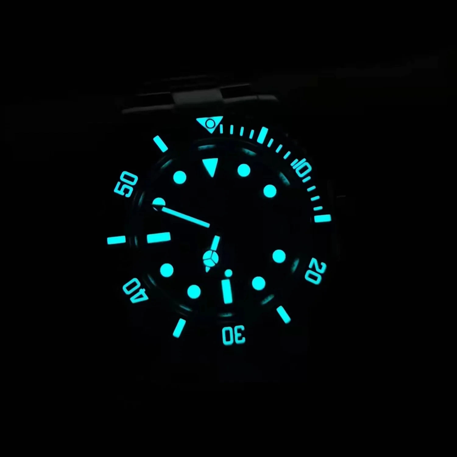 Hruodland 2024 Classic high-end Automatic Mechanical Men Watches Sapphire Glass Stainless waterproof Steel watch reloj hombre