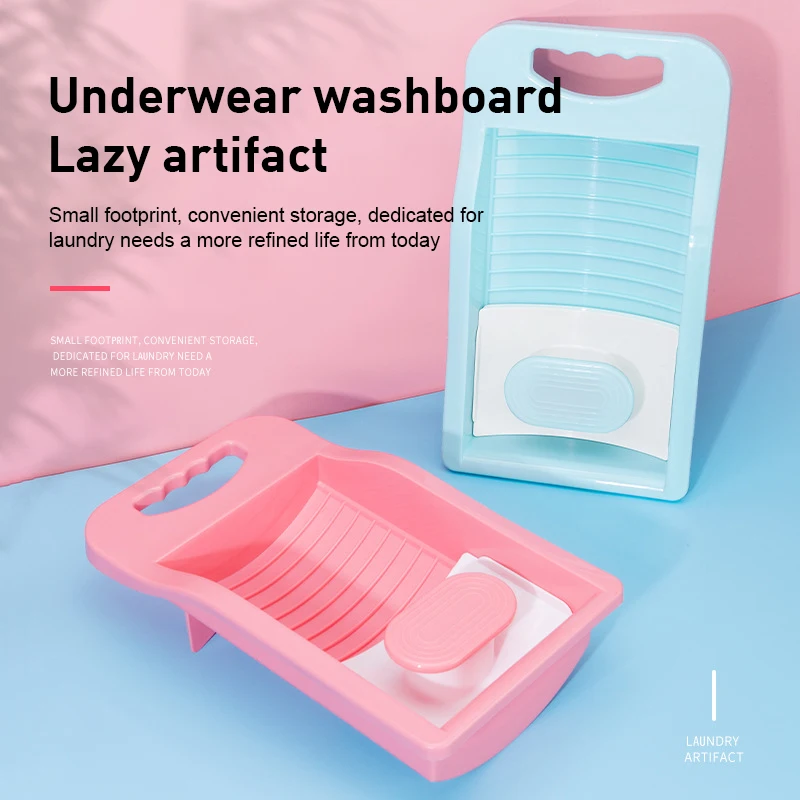 Personal Underwear Washboard Plastic Laundry Board