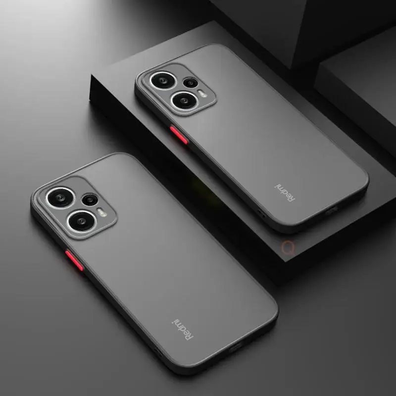 Matte Translucent Shockproof Silicone Back Cover