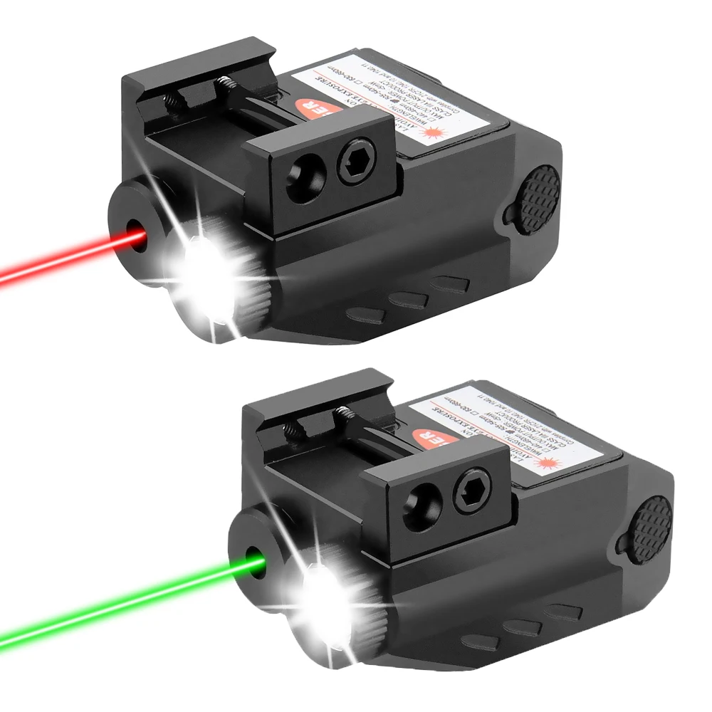 Red Dot Light Laser Led Laser Usb Mount Gun Light Tactical Pistol