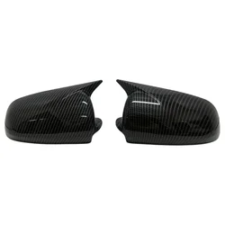 Car Rearview Side Mirror Cover Wing Cap Exterior Door Mirror Cover (Carbon Look)