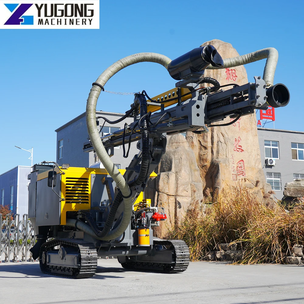 Yg Mining Idraulico Cingolato Cava Di Roccia Miniera D'Oro Impianto Di Perforazione Del Foro Di Sabbiatura