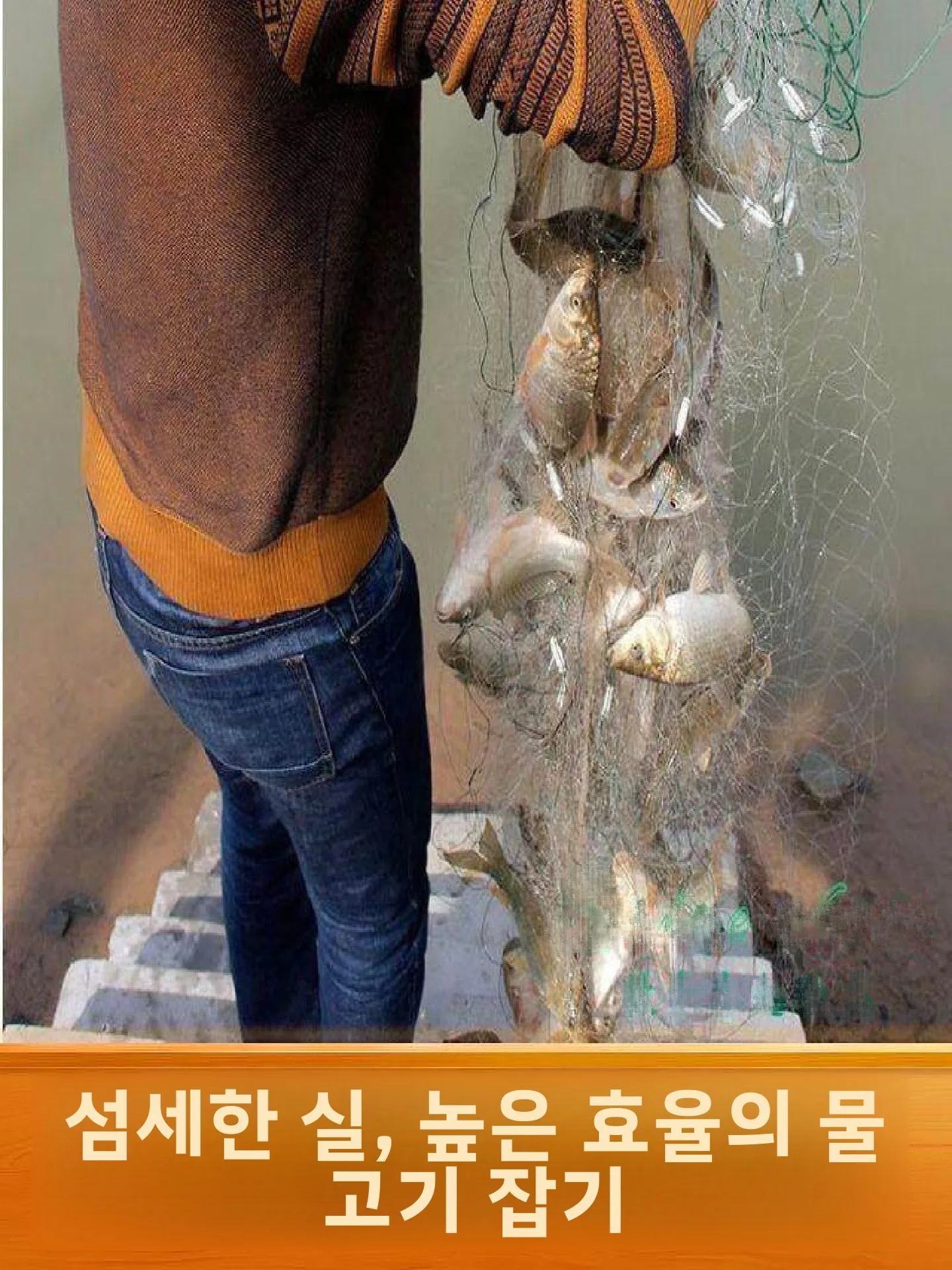 내구성 있는 3중 레이어 낚시 그물, 두꺼운 부드러운 실크 납추, 다양한 종에 ..