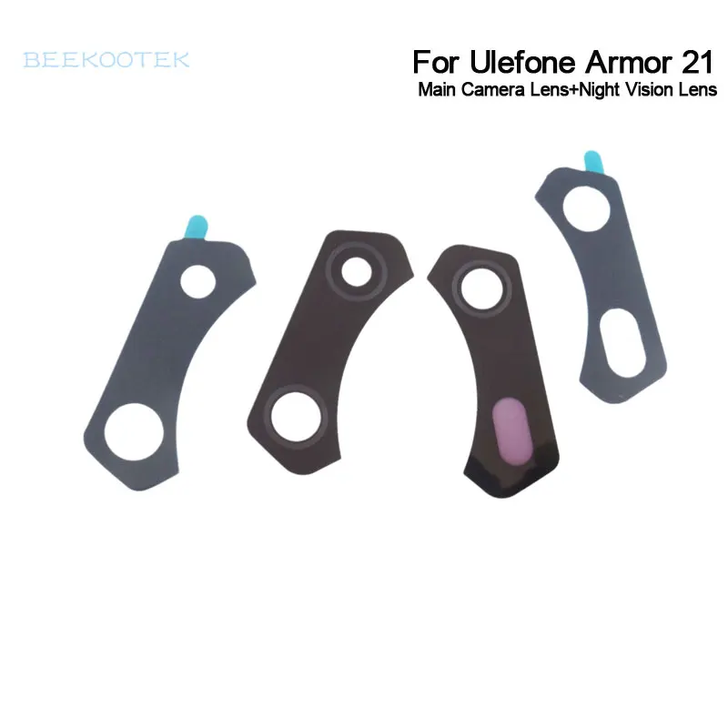 

New Original Ulefone Armor 21 Rear Main Camera Lens Night Vision Lens Glass Cover With Foam Adhesive For Ulefone Armor 21 Phone