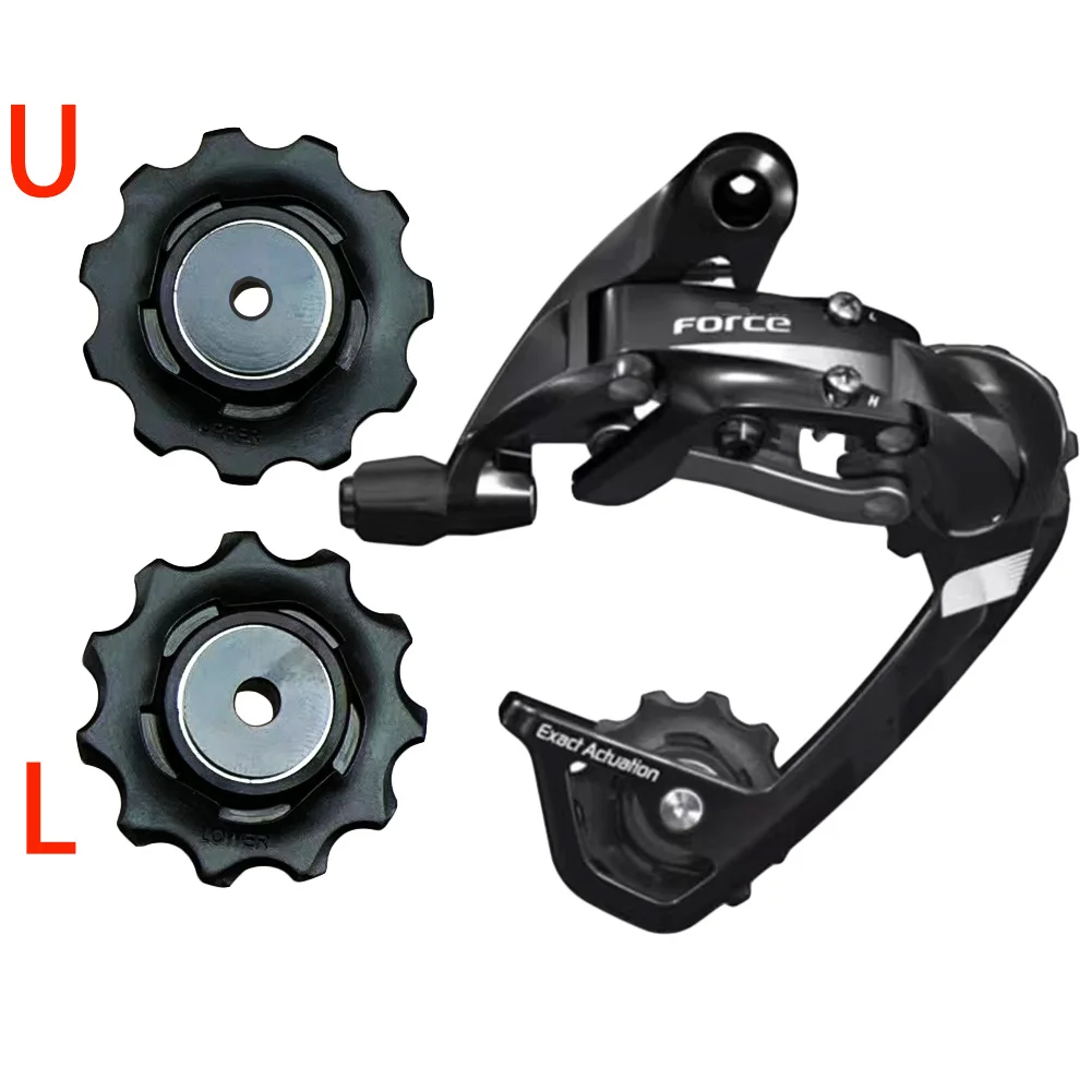 2Pcs 11T Rennrad Schaltwerk Pulley Rival Force Apex Rot Führungsrolle 10s 11s Pulley Rad für Sram 10v 11V 11 V – Detail 5