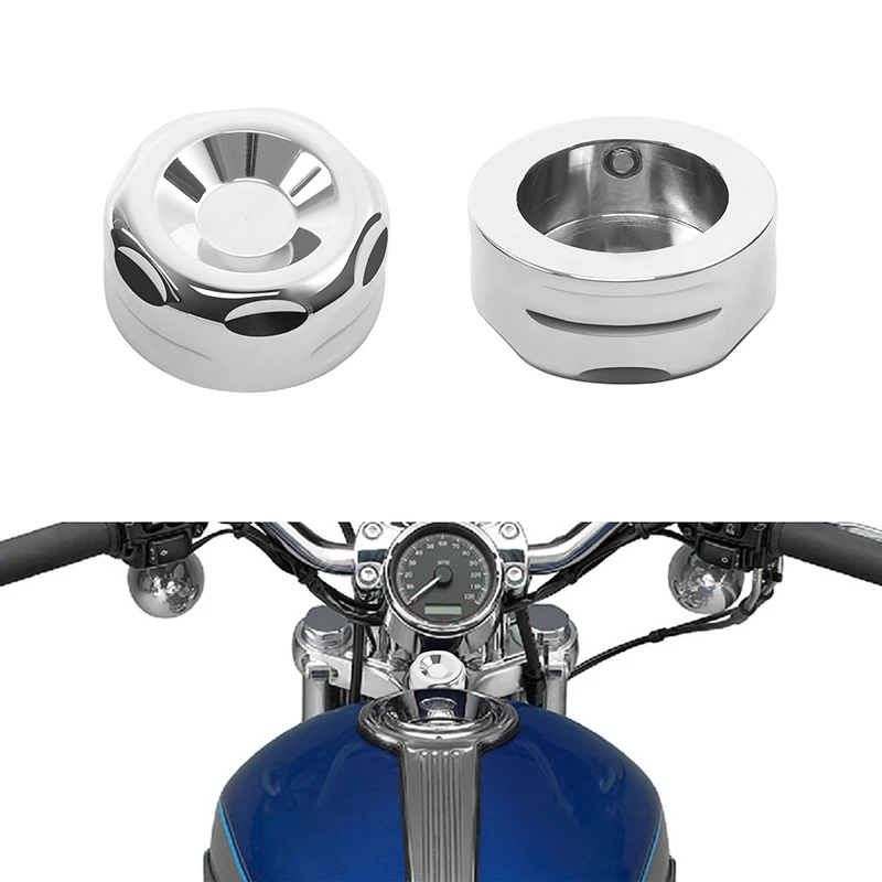 

Алюминиевая крышка для мотоциклетного болта с тройной верхней вилкой для Harley Sportster XL1200 XL883 2009-2013 2010 2011 2012