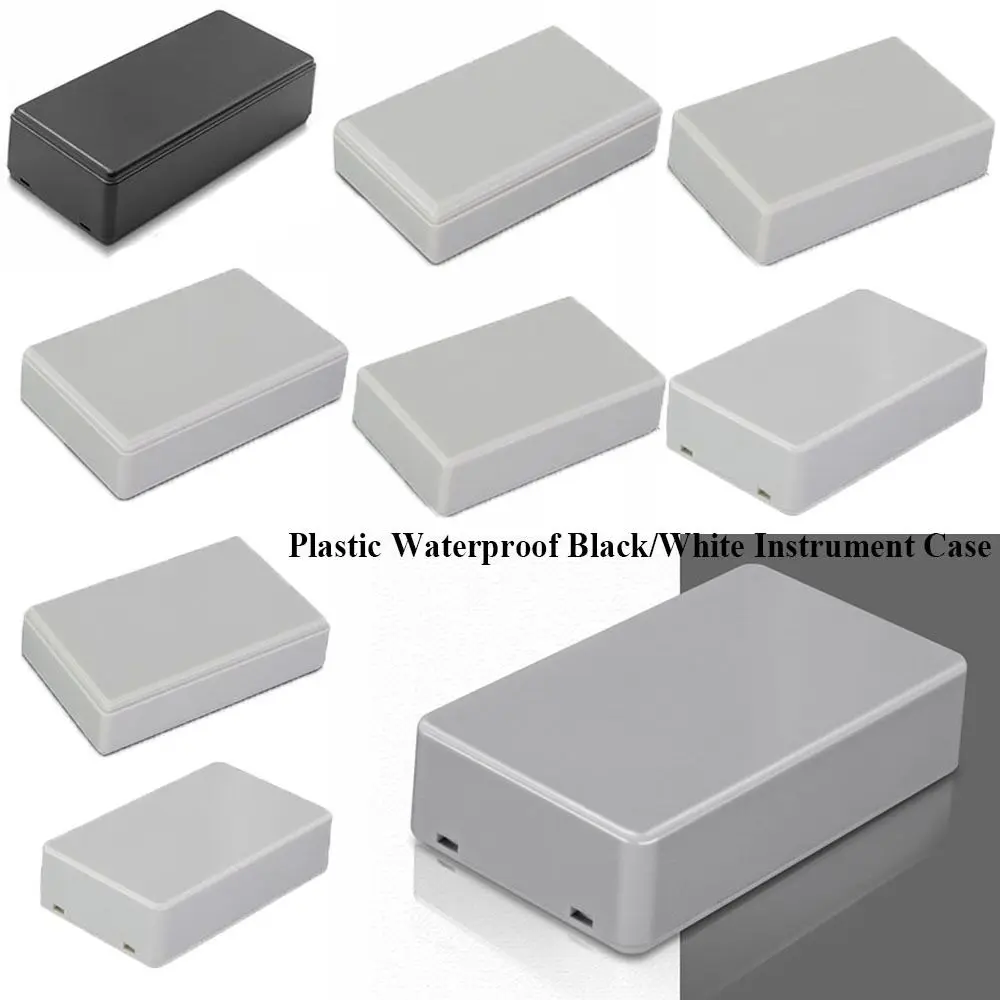 10가지 크기 고품질 ABS 플라스틱 전자 프로젝트 박스 기기 케이스 방수 커버 프로젝트 인클로저 박스
