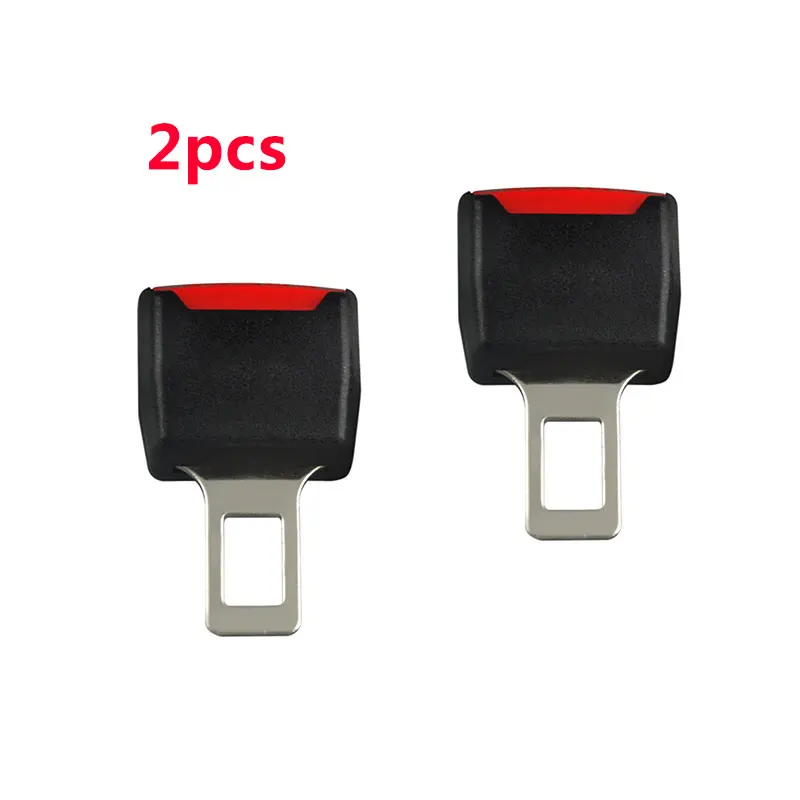 2pcs Black Auto Car Safety Seat Belt Clip car belt stopper Seatbelt