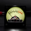 VU Level Meter TR-35 500 VU Meter Panel Mechanical Pointer Type Audio Level Meter White LED 2.8-3.8V 20MA 5