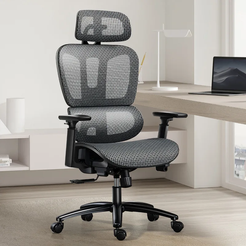 Ergonomic Mesh Office Chair, High Back Gaming Chair with Lumbar Support & 3D Armrest, Liftable Swivel Chair Waterfall Design ada na waterfall аквариум водопад