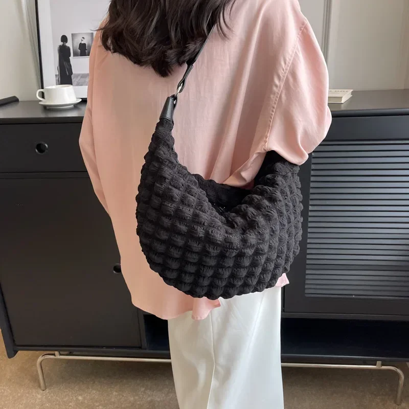 Tote Bag Cloud Bag Solid Women's Bag Underarm Handbag