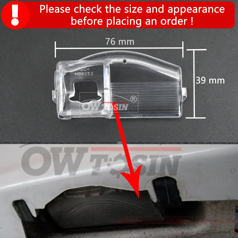 170 도 AHD 1920x1080P 차량 후방 카메라, Mazda3 BK BL Sport Mazda2 DE 2003-2015 방수 백업 야간 투시경 캠