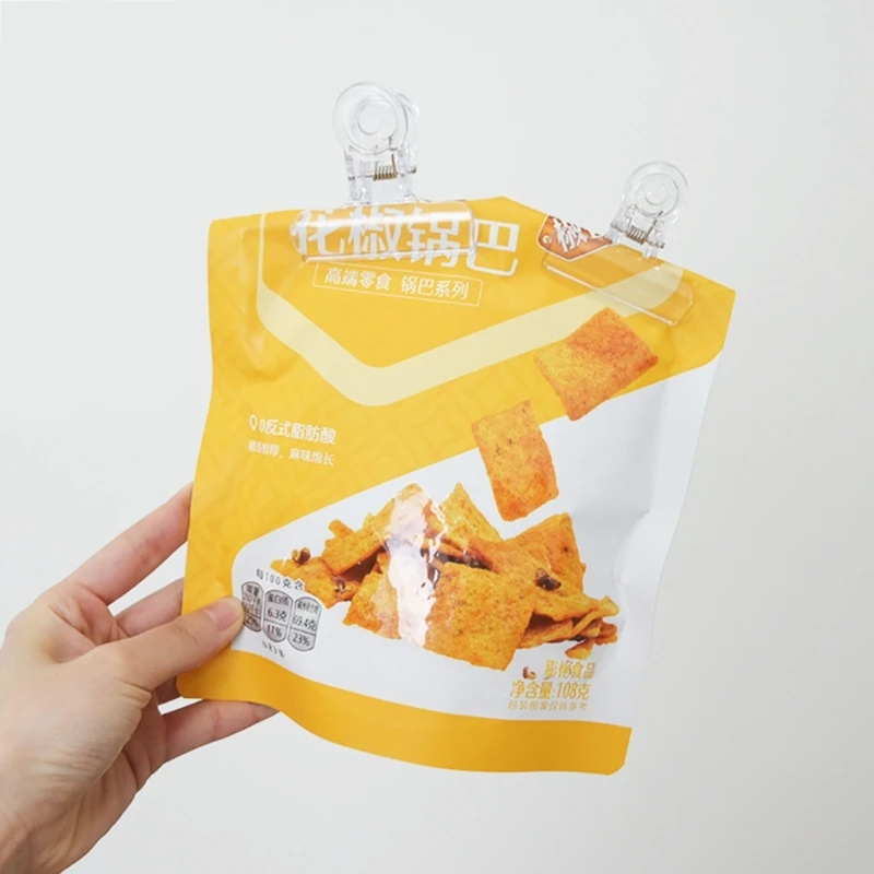 24Pcs 투명 플라스틱 종이 클립 편지지 종이 주최자 Dovetail 클립