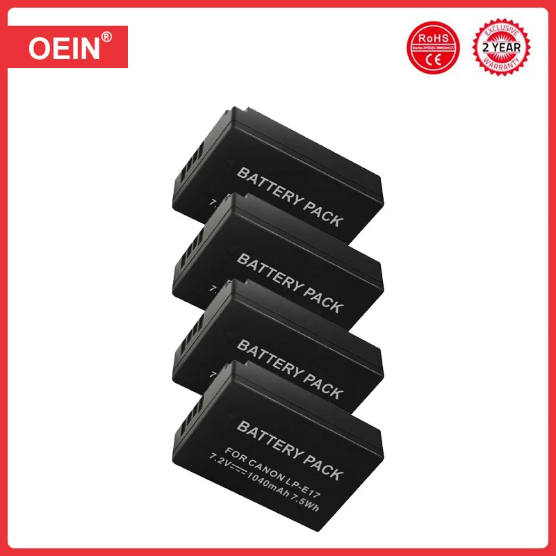 2 stuks LP-E17 accu met type C laadaansluiting voor Canon EOS RP R8 R10