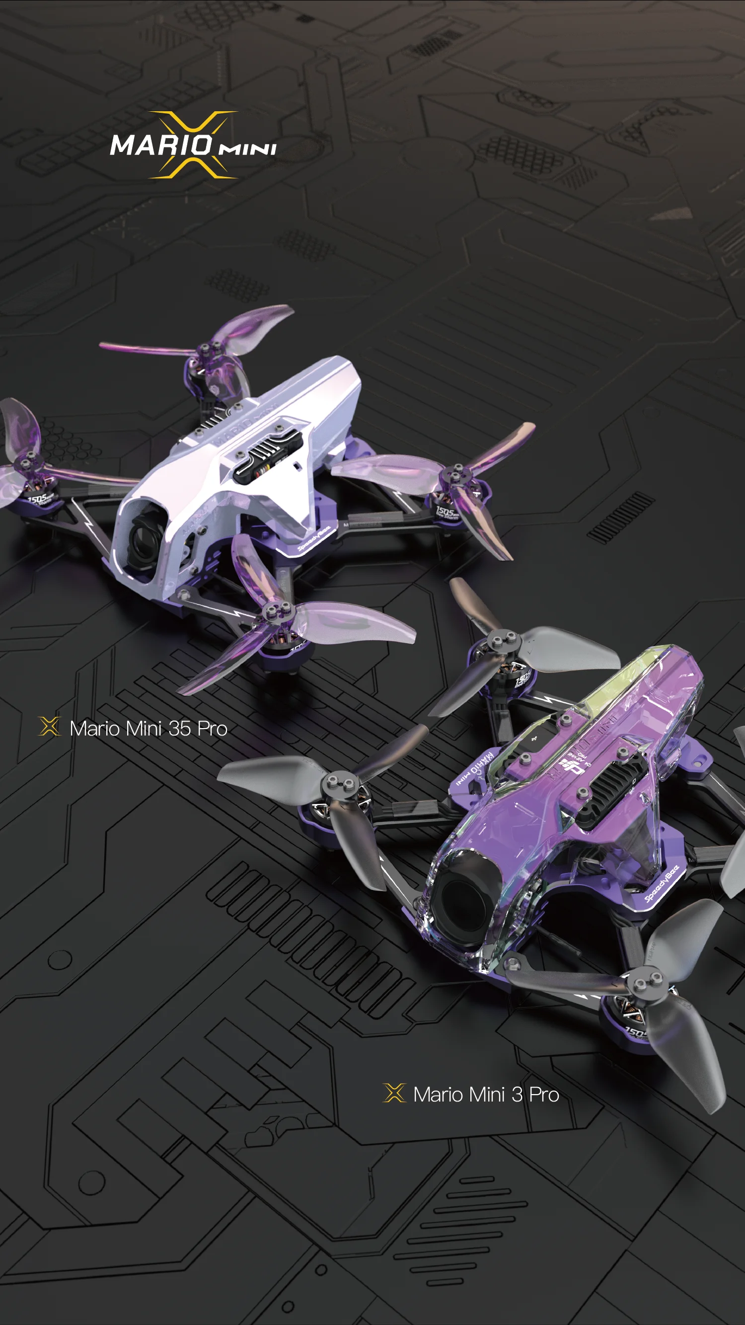 SpeedyBee Mario MiniX Serie Mini25 Pro/Mini3/Mini3 Pro/Mini35 Pro/Mini4 Pro Power Kit O4/O4 Weitwinkel/O4 Pro Air Unit Kit – Detail 15