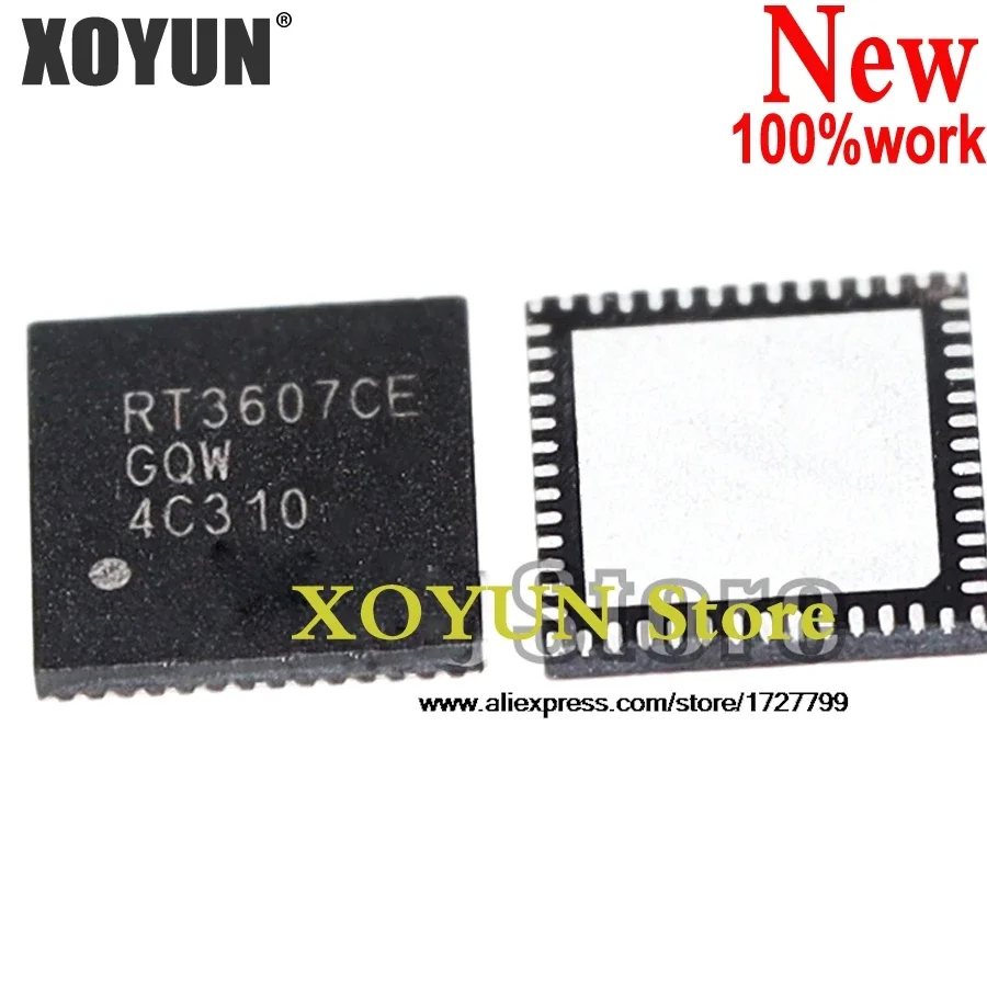 

5 шт 100% новый RT3607CE RT3607CEGQW QFN-56