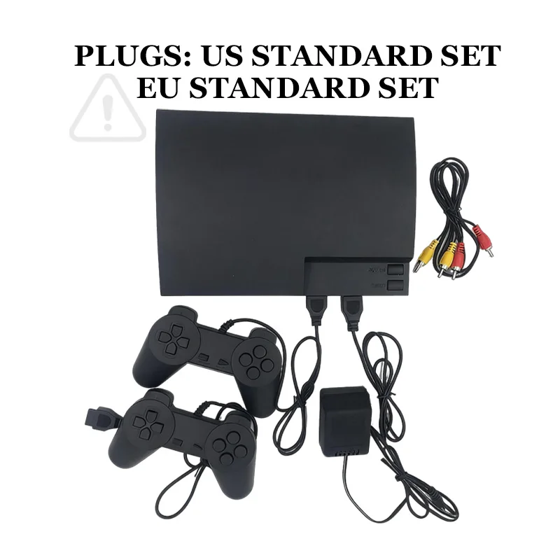 PS 3 콘솔 레트로 픽셀 스타일 FC 카트리지 방식 TV 게임 콘솔 세트 (내장 게임 22개 포함)