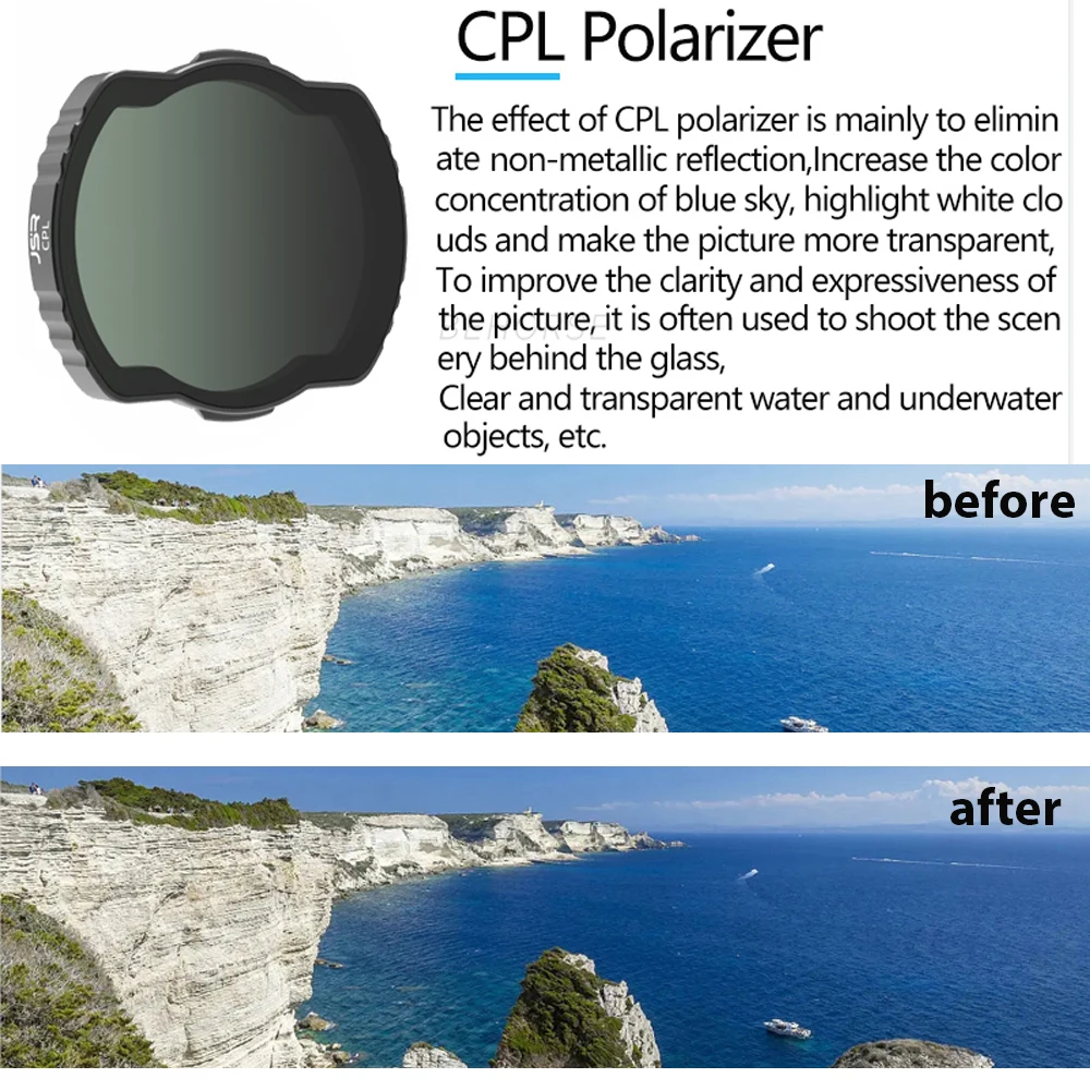 Lens Filters ND Filters Set MCUV CPL ND/NDPL8/16/32/64 STAR NIGHT Kit Camera Protector Optical Glass For DJI Avata Drone Accessories