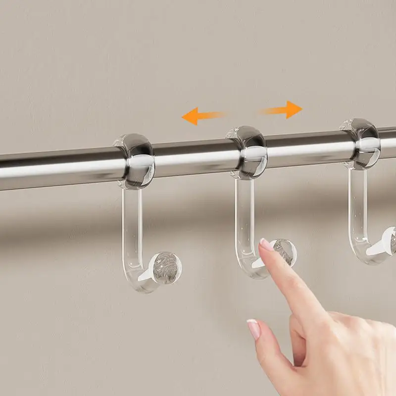 Bath Towel Bar Towel Bar Rack Rail Hand Holder Suction Holder Bathroom Accessory For Bedroom Mudroom