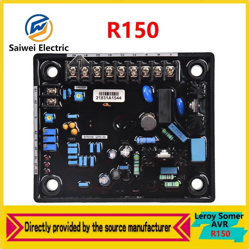 

R150 AVR Leysenma generator automatic voltage regulator regulator regulator pressure plate