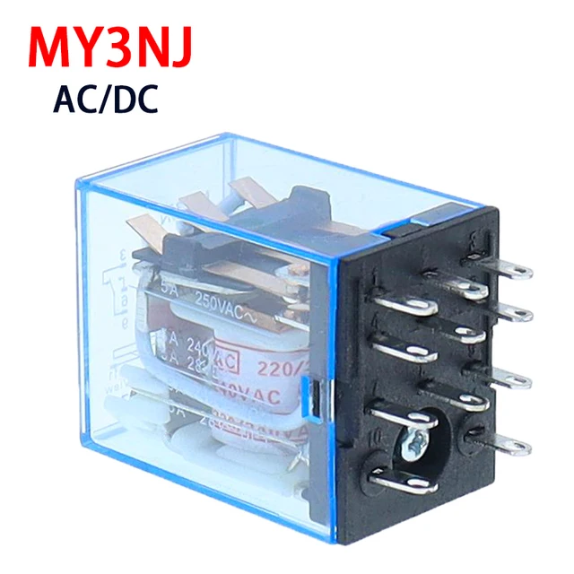 リレー 5 セット MY3 HH53P MY3NJ マイクロミニコイルパワーリレー 11pin 3NO 3NC LED ランプ 5A 4 PCS  マイクロミニリレー HH53P MY3NJ MY3 11ピン DC12V/DC24V/AC380V/AC220V コイル Amazon.co.jp:  リレー1set my3 HH53p my3njマイクロミニコイルパワーリレー11ピン3NO ... 電子アクセサリー 10 セット MY3 HH53P MY3NJ 11 ピン AC12V/AC24V/AC110V/AC220V コイ