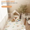 Pet Waterproof Floor Mat Home Pvc Leather Rug Large Area Anti-oil Anti-fouling Carpet Cartoon Cute Balcony Thickened Carpets 1
