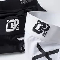 1/2/3/4 pièces ORLVS hommes Boxer sous-vêtements Sexy doux longs coton doux caleçons hommes culottes 3D poche Shorts sous vêtements pantalons courts 5