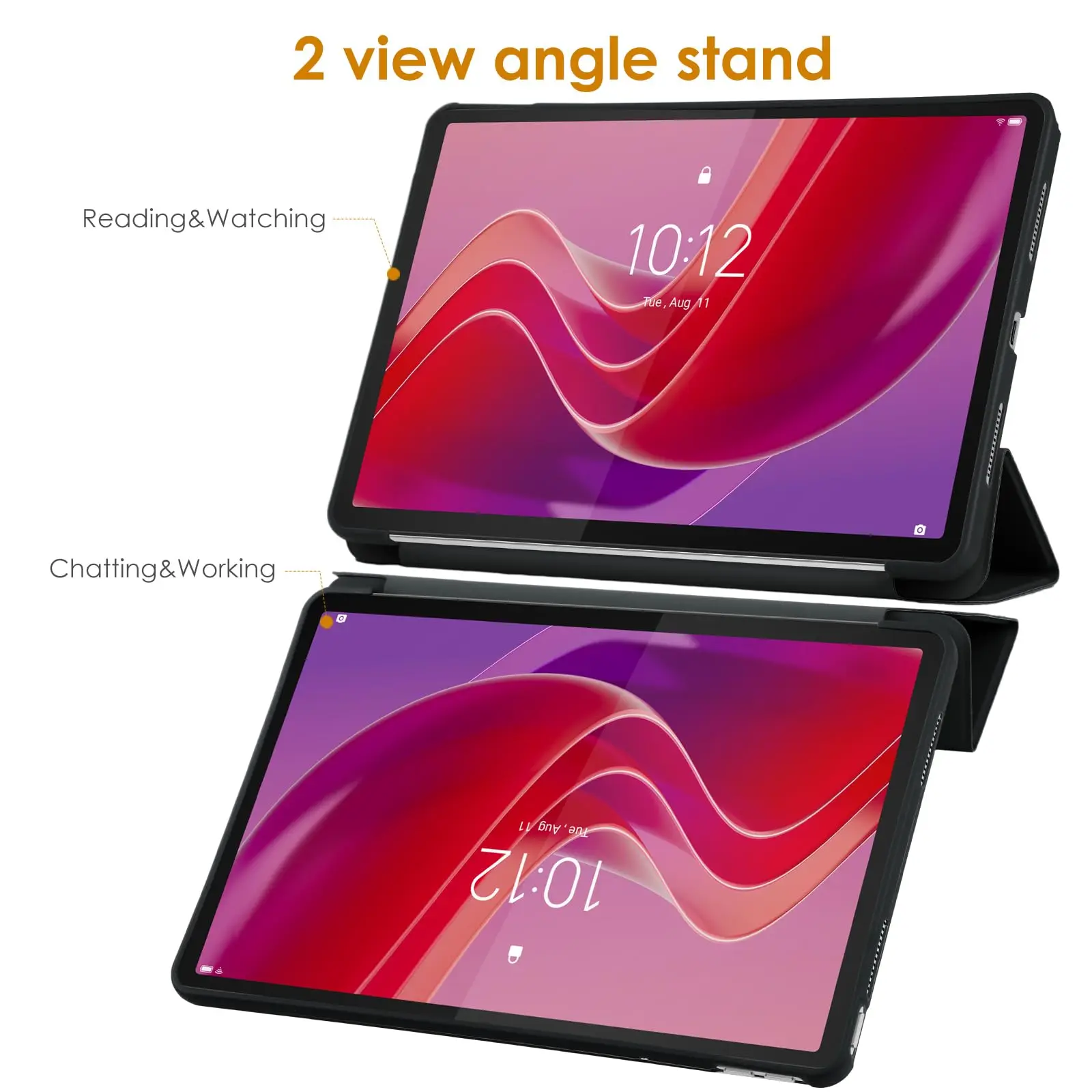 tablet case Case Lenovo Tab M11 11 inch TB330FU TB330X TPU Auto Wake/Sleep Flip Stand Closure Smart Cover Xiaoxin Pad