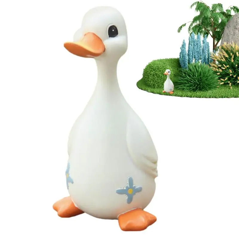 

Outdoor Garden Duck Statues Cute Resin Duck Family Statue Garden Pond Decoration Home Decor Animal Sculpture