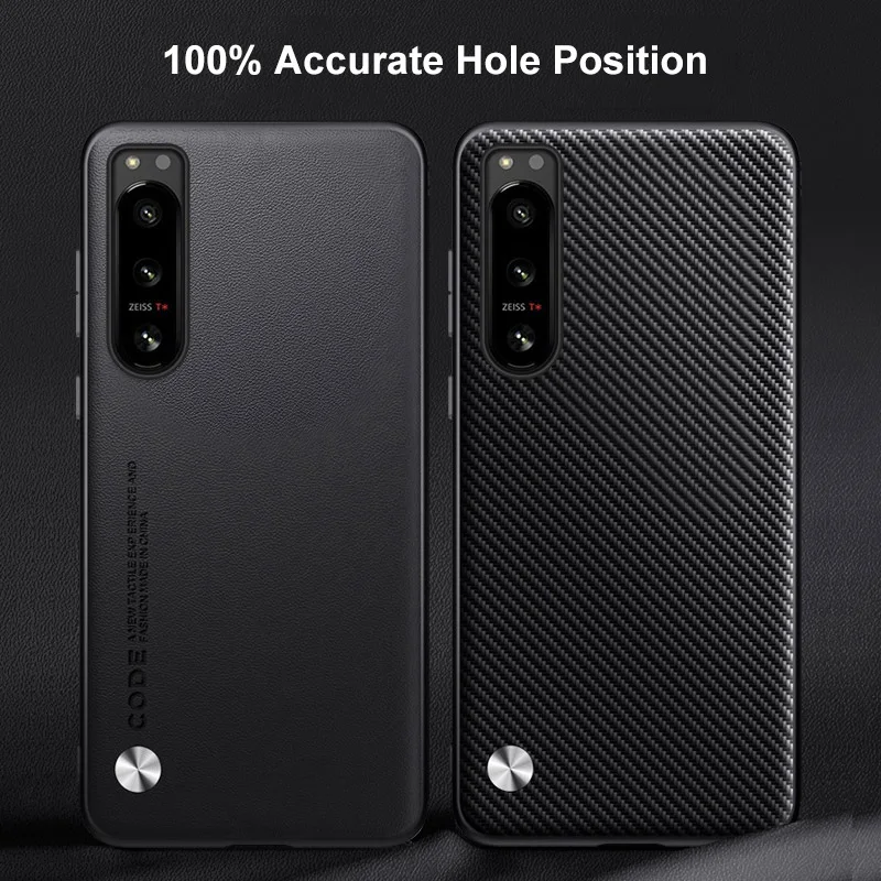 Luxury PU Leather Shockproof Phone Case - Full Protection Back Cover