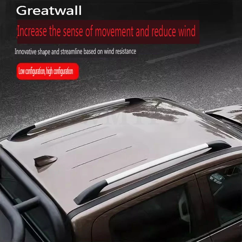 Автомобильный багажник на крышу из алюминиевого сплава для GWM Poer KingKong 2023 2024, багажники на крышу Автомобильный багажник на крышу из алюминиевого сплава для GWM Poer KingKong 2023 2024, багажники на крышу