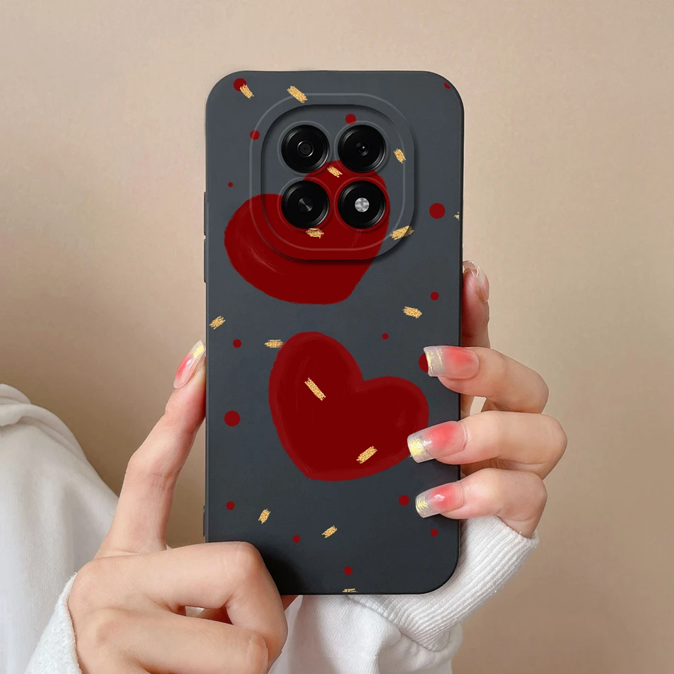 Cute Cartoon Soft Liquid Silicone Phone Case - Full Protection Anti-Drop Back Cover