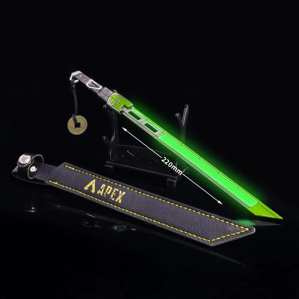 Apex Legends Heirloom Crypto Heirloom Biwon Blade Luminous Game Keychain  Weapon Model Knife Katana Sword Samurai Toys for Boys - AliExpress