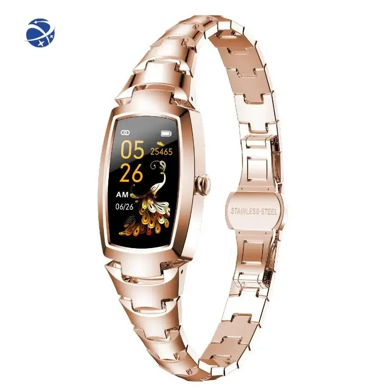 

Yun YiNew MY H8 PRO Smart Bracelet Women's Heart Rate Blood Pressure Blood Oxygen Test Women Physiological Cycle Smart Watch