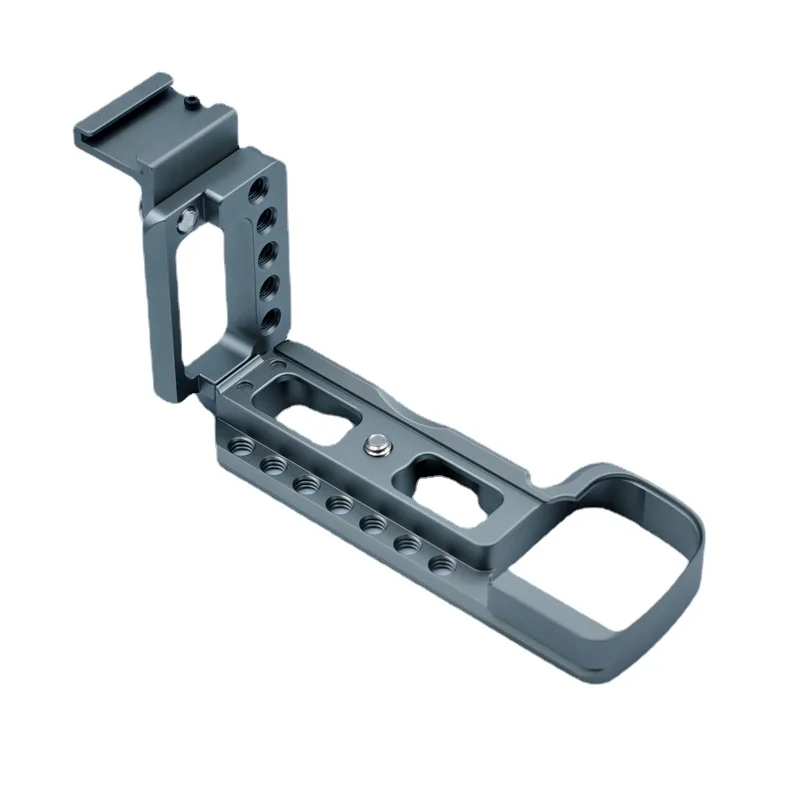 For Sony A6100 A6300 A6400 Quick Release Plate Hot Shoe Porous L Bracket Hand Grip