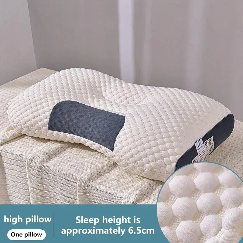 New SPA sleeping pillow, Orthopedic neck pillow, Sleep support, Neck pillow,Comfortable touch，Moisture absorbing and non sticky
