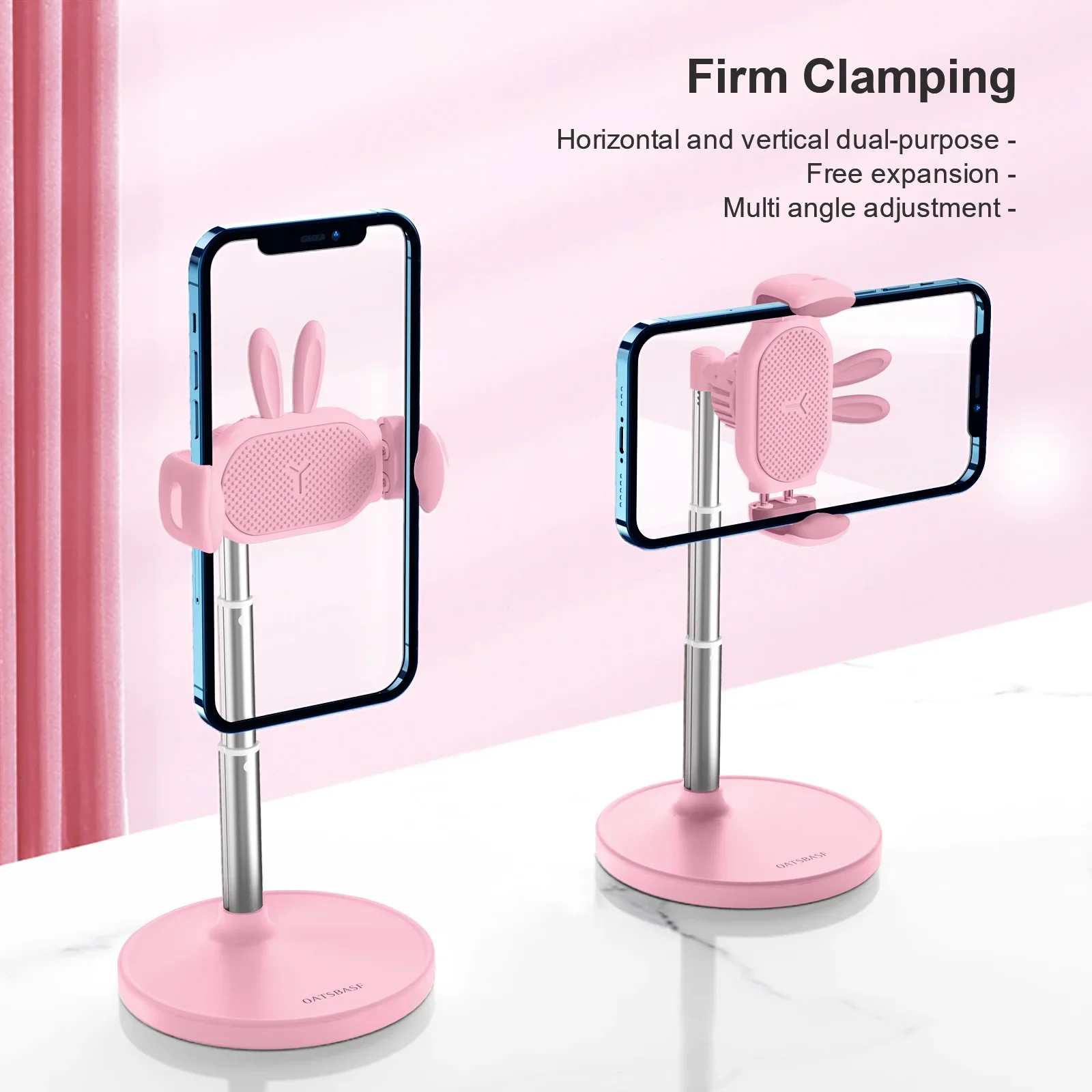 Niedlicher Telefon halter Winkel höhen verstellbarer kawaii Telefonst änder für Schreibtisch für iPhone 15 14 Pro Max Xiaomi Samsung Handyst änder – Detail 2