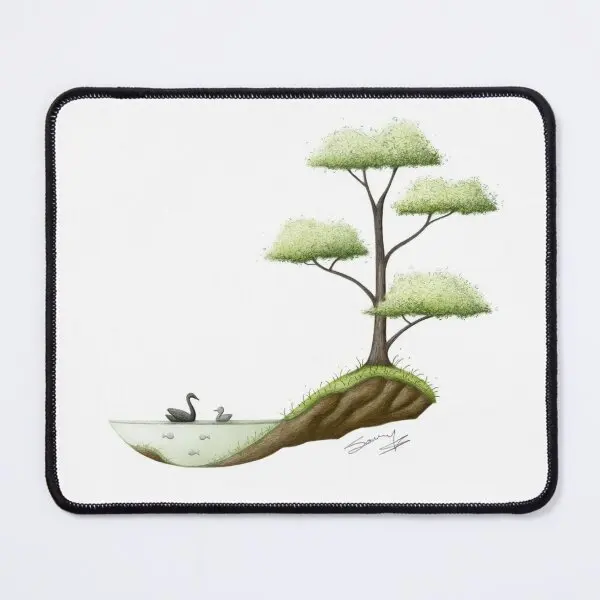 Swan Cygnet Mouse Pad Pc Mens Tappetino Per Mouse Tappeto Scrivania Anime Gaming Computer Printing Table Keyboard Gamer Play