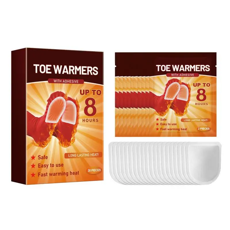 Insole Feet Warmers Fast-Heating Foot Warmer Non-Woven Foot Care Feet Patch 10pcs/20pcs For Hiking Camping Jogging Winter foot pads heated pads