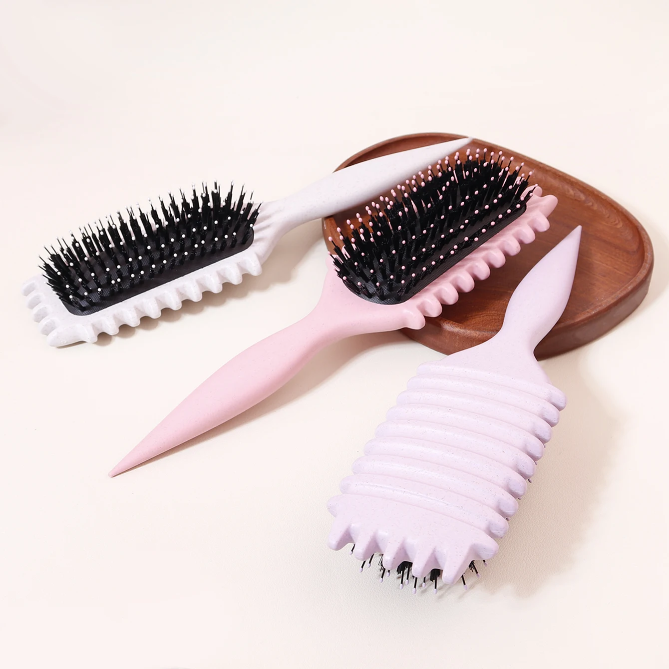 Hair Brush 1pc Advanced Air Cushion Toothed Hard Hairstyle for Real Wigs