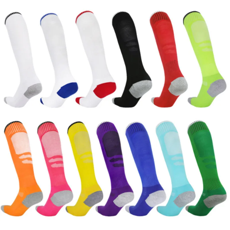 Sports Cycling Kids Men Soccer Socks Thicken Breathable Women Running Basketball Towel Bottom Boys Team Socks Football Stockings