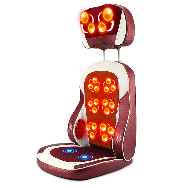 Massage chair cushion home massage cushion massage cushion massage kneading heating massage cushion kneading lumbar back