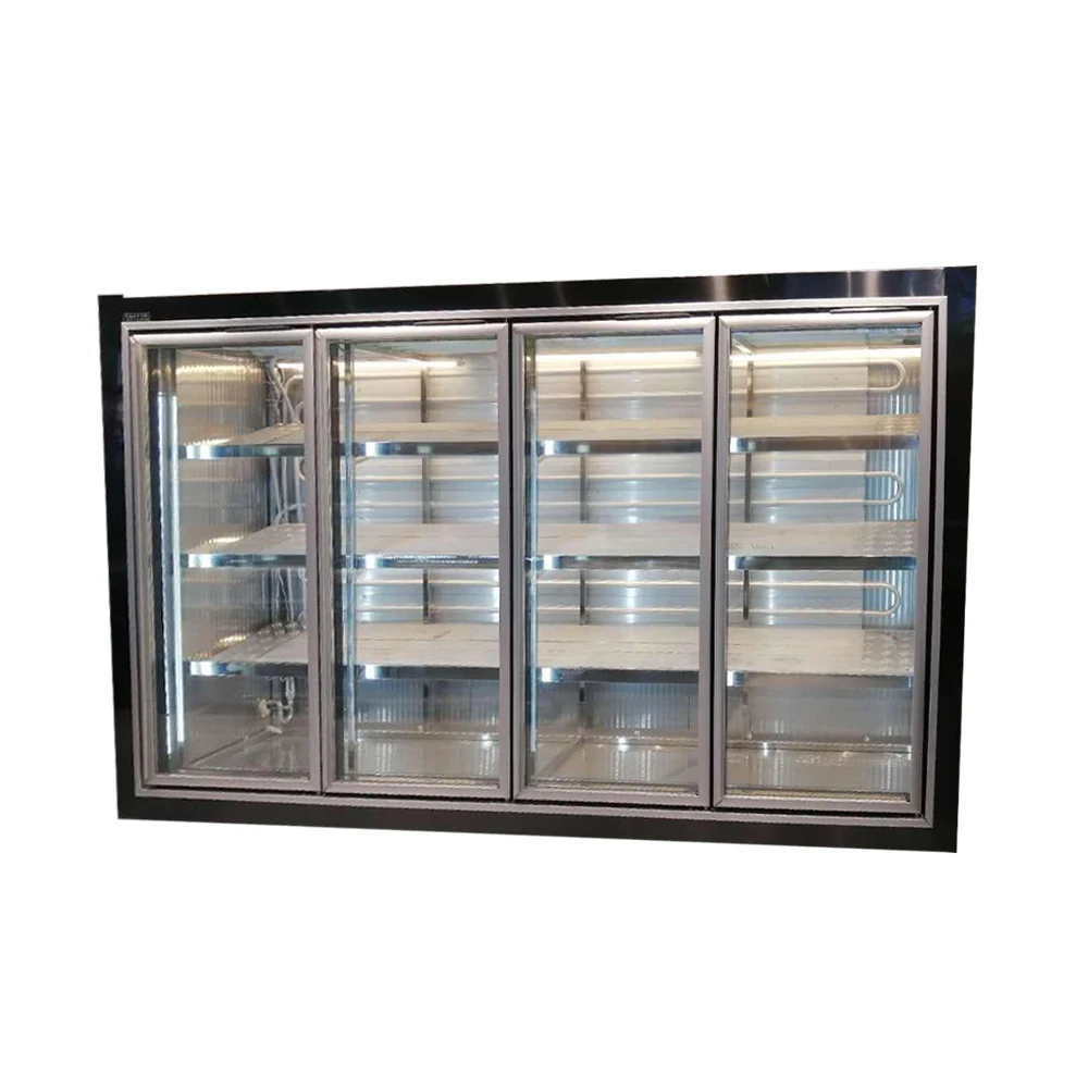 Large Single-Temperature Wine Cooler Glass Door For Bar Bottle Beer Beverage Display Showcase