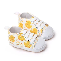 Baby Canvas Shoes for Boys and Girls Cute Animal Printed Soft Cotton Sole Spring and Autumn Casual Shoes 5