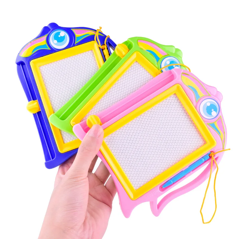 

Cartoon Magnetic Drawing Board for Kids Early Learning Writing Puzzle Toy
